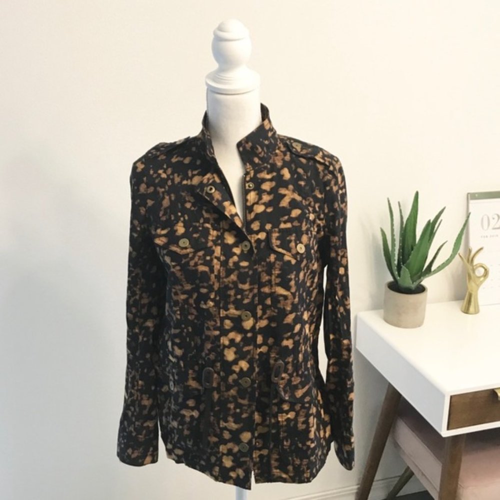 Madewell Wearmaster tortoiseshell coat